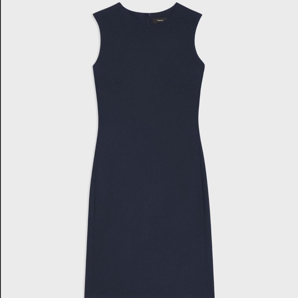 Theory Sleeveless Good Wool Dress Size 00